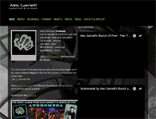 Tablet Screenshot of alexgarnettsax.com